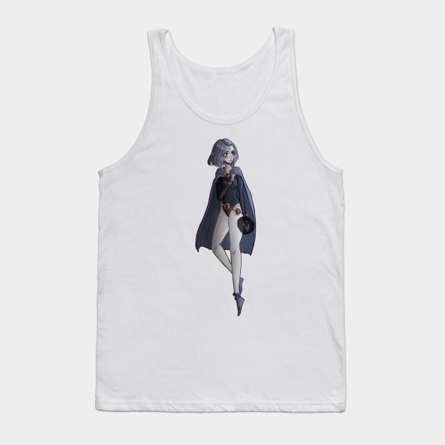 Flying violet Tank Top by Quiet.Sylph